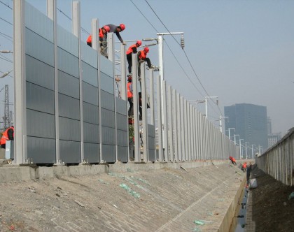 滬陜高速南通路段聲屏障工程 滬陜高速南通路段聲屏障工程